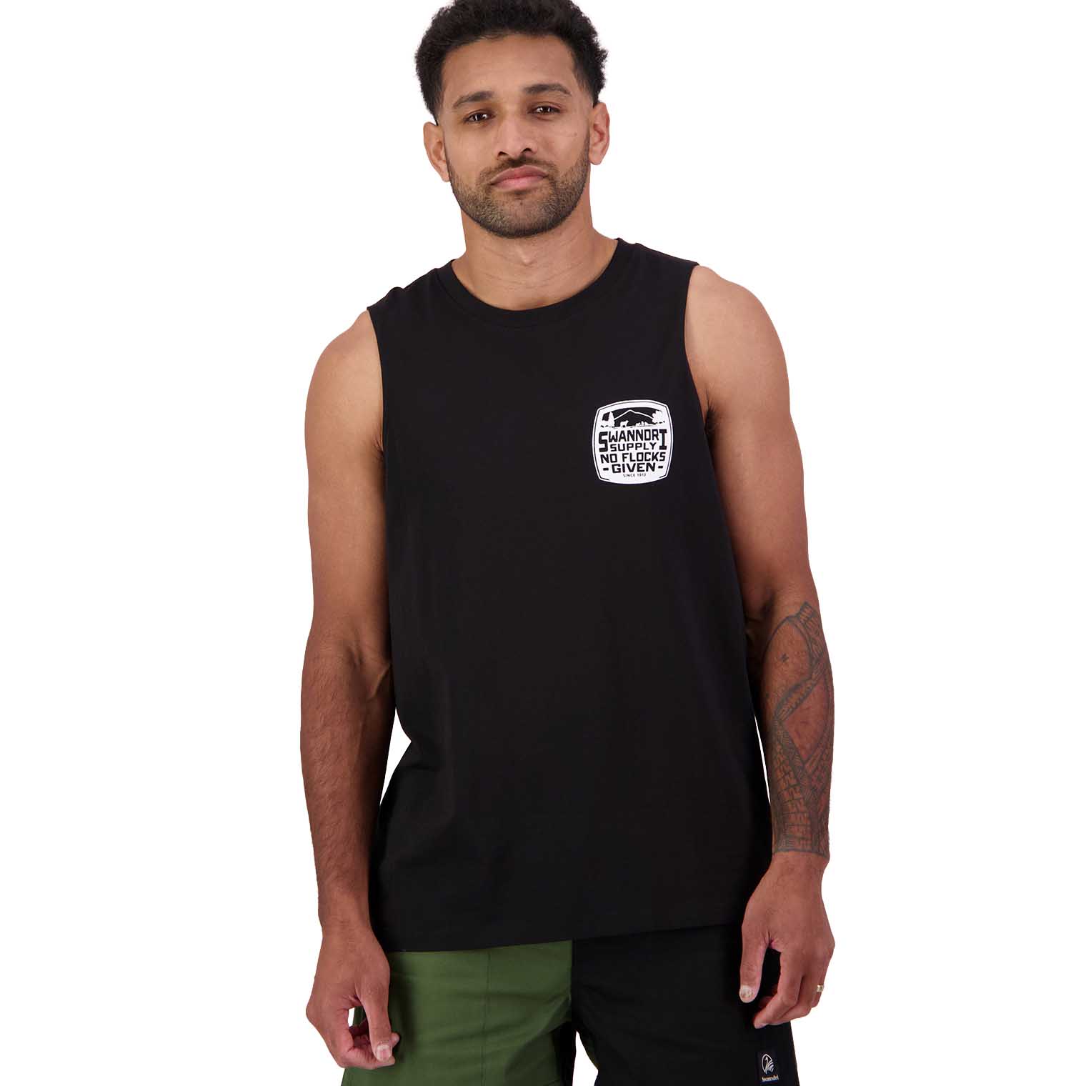 Swanndri No Flocks Mens Printed Tank